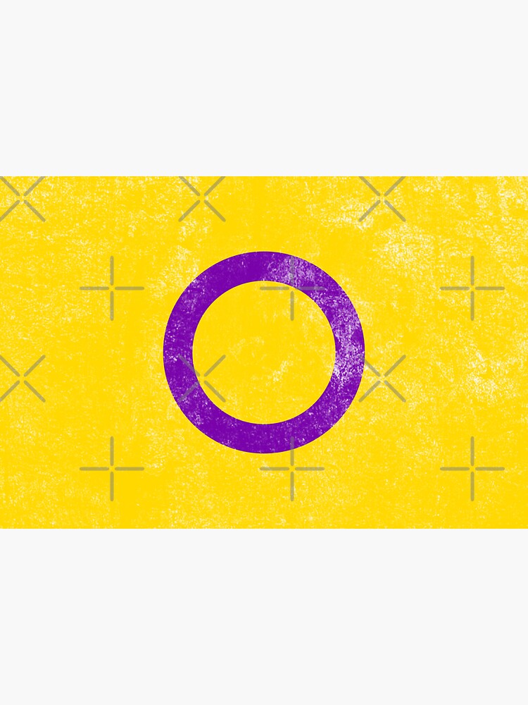 Intersex Pride Flag Identity LGBT Gay Graphic Sticker For Sale By