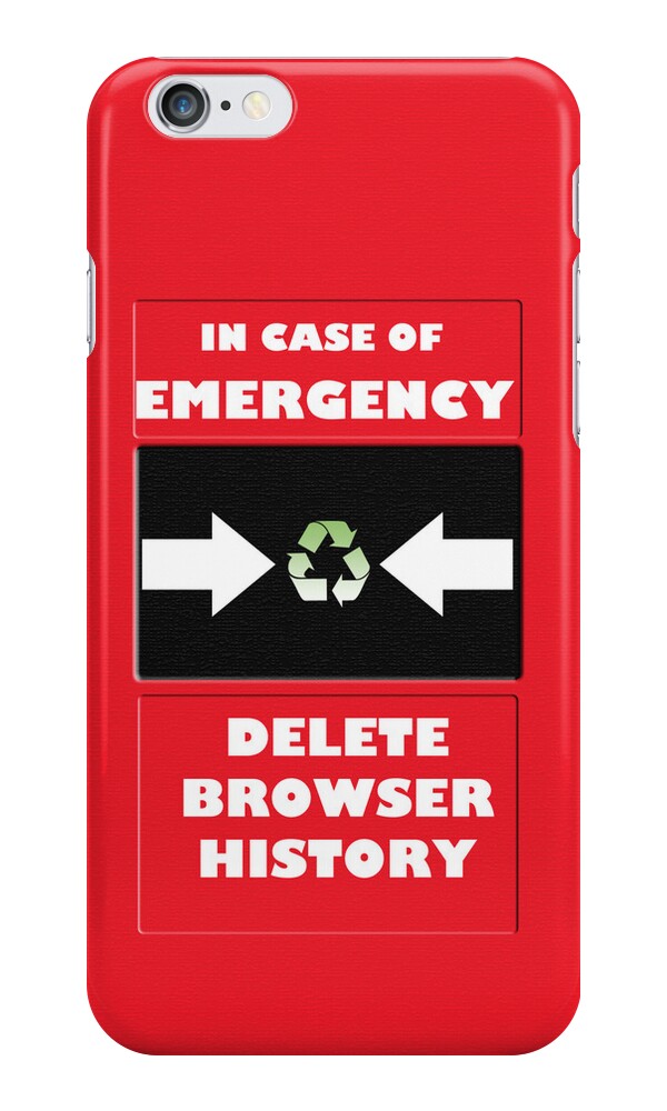 "In Case of Emergency" iPhone Cases & Skins by PerkyBeans | Redbubble