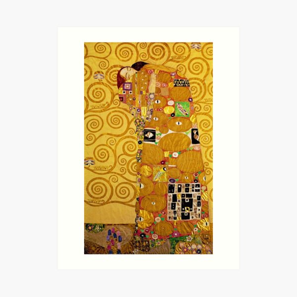 Gustav Klimt Fulfilment Art Print For Sale By Irinatsy Redbubble