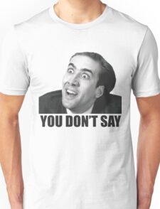 nicolas cage meme shirt