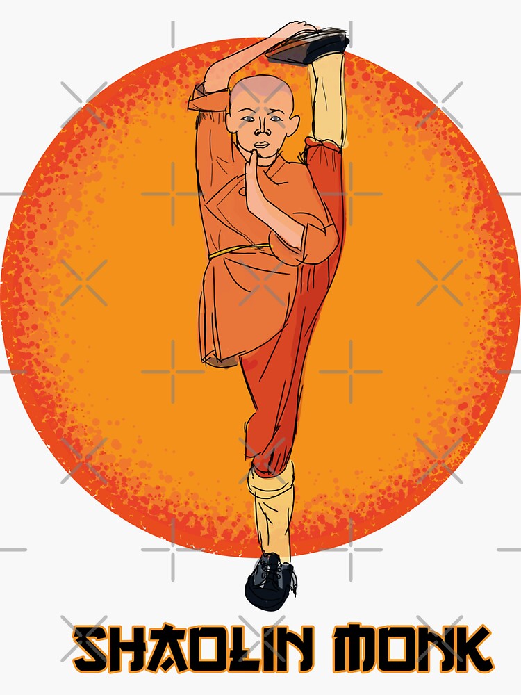 Shaolin Kung Fu T Shirt Shaolin Kung Fu Poster Sticker For Sale By