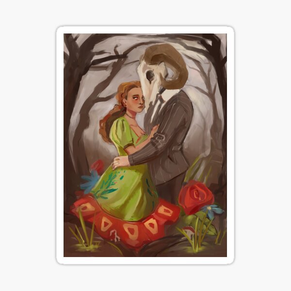 Hadestown Persephone And Hades Sticker For Sale By Krystaliaaa