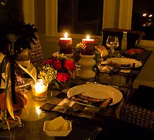 Dinner by candlelight by KSKphotography
