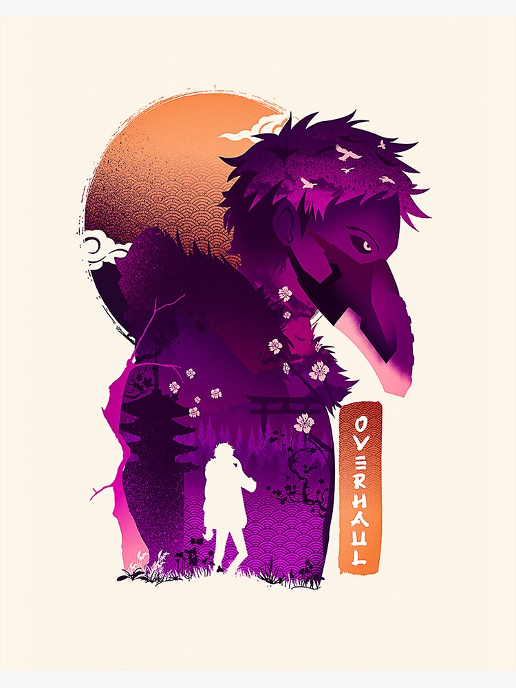 My Hero Academia Overhaul Sticker For Sale By Neidone Redbubble