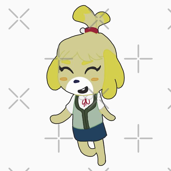 Animal Crossing Isabelle Stickers By Andromeduh Redbubble