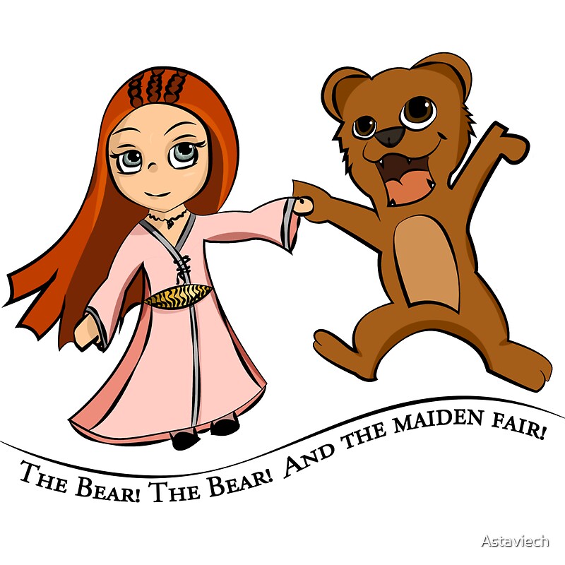 The Bear And The Maiden Fair By Astaviech Redbubble