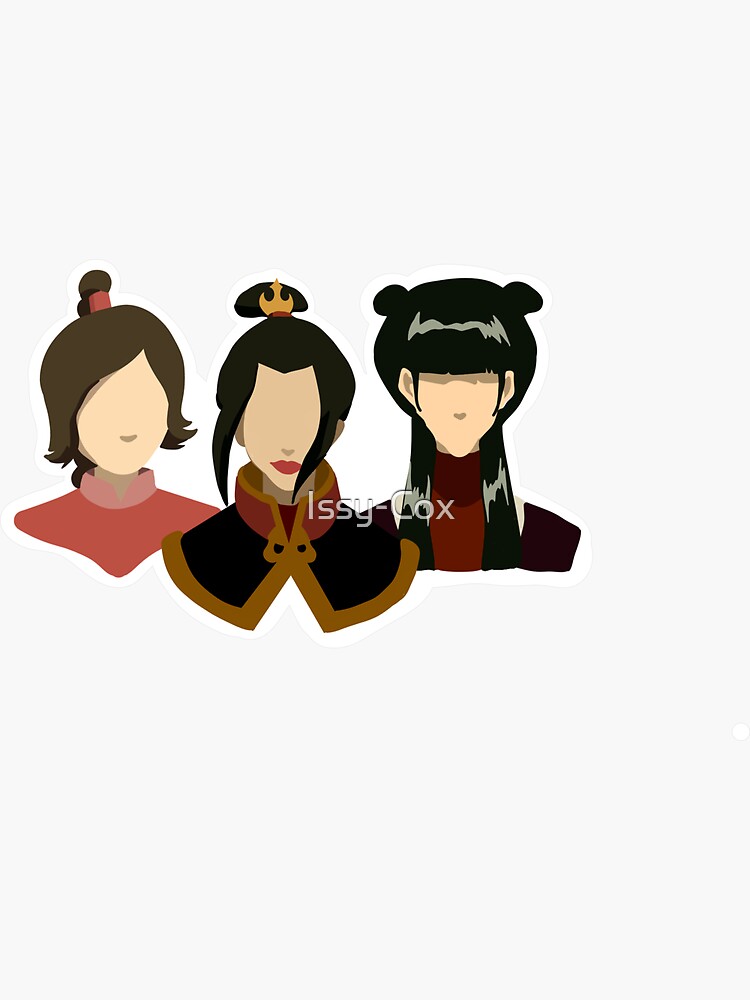 Team Azula Sticker By Issy Cox Redbubble