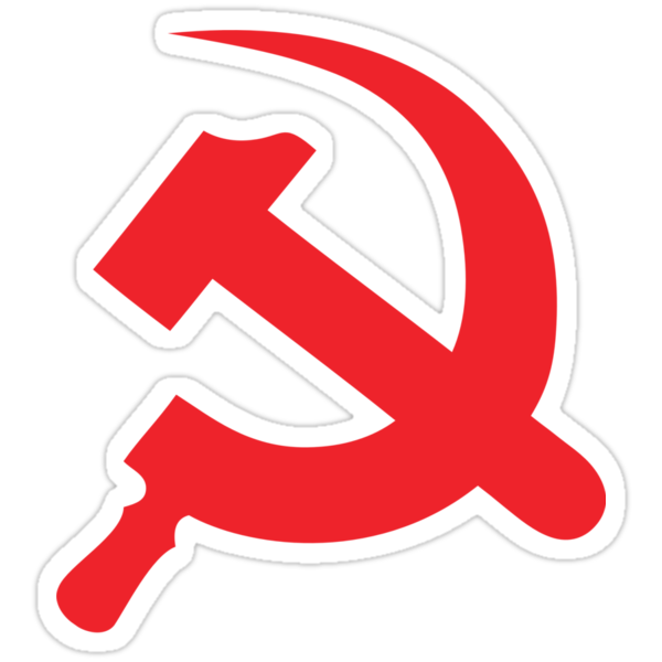 Communist Hammer And Sickle Symbol Stickers Stickers By Neofaction