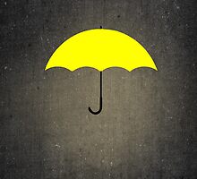 You are my Yellow Umbrella by Sophersgreen