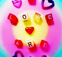I Love Art by MSRowe Art and Design