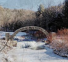 Stone Arch over the Stream by PineSinger