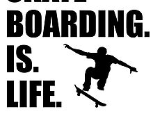 Skateboarding Is Life by kwg2200