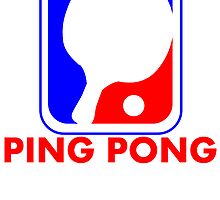 Ping Pong League Logo by kwg2200