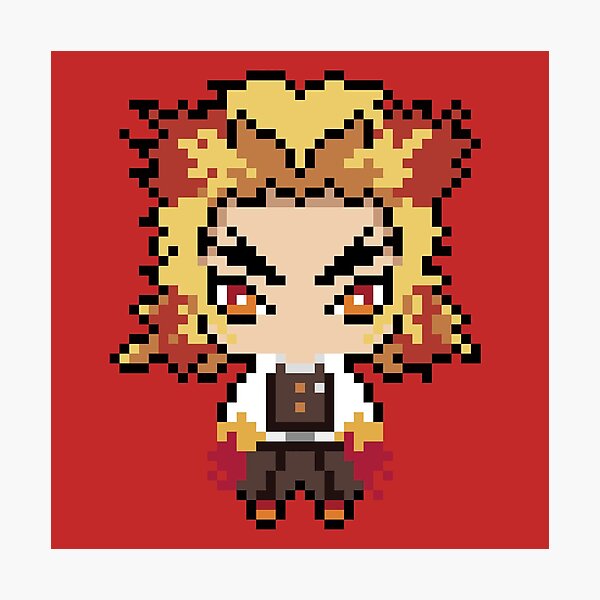 Rengoku Pixel Art