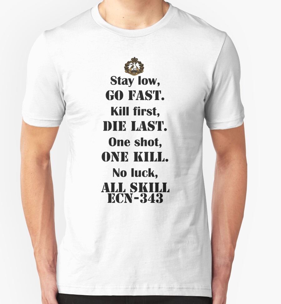 "Stay low, go fast." TShirts & Hoodies by RAR343 Redbubble