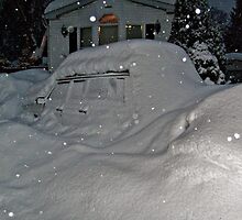 I Believe There Is A Vehicle Under That Snow Drift by Jane Neill-Hancock
