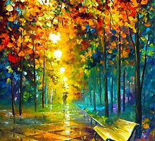 MISTY PARK by Leonid Afremov