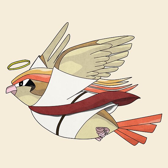 "aaabaaajss Bird Jesus" by JM92 Redbubble
