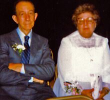 Dad and Mom..30 years ago by Anne Gitto