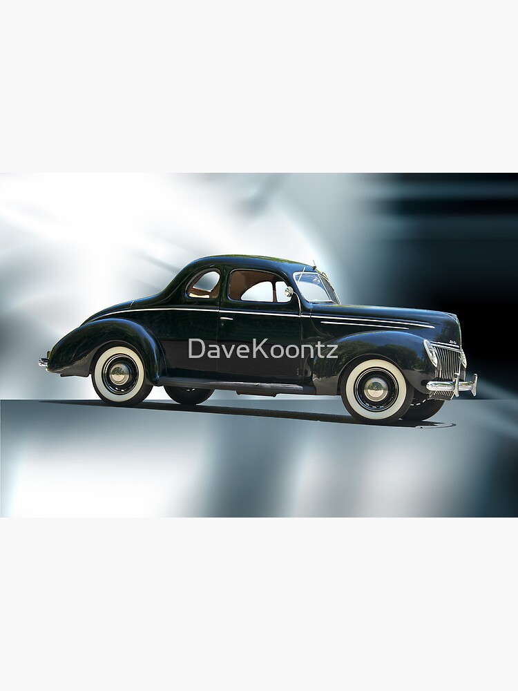 Ford Deluxe Coupe Art Print For Sale By Davekoontz Redbubble