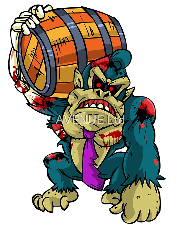 "Zombie Donkey Kong" Photographic Prints by AVENUE Ltd Redbubble