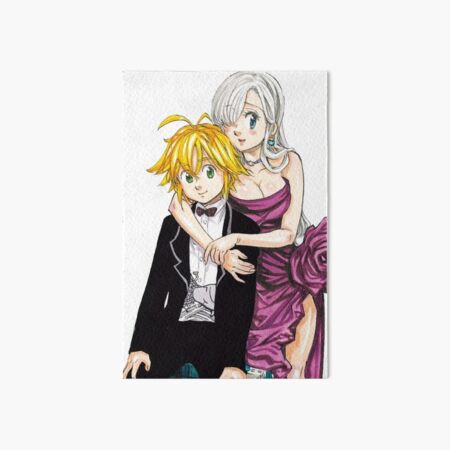 L Mina R Gida Meliodas Elizabeth Nanatsu No Taizai Siete Pecados