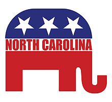 North Carolina Republican Elephant by Republican