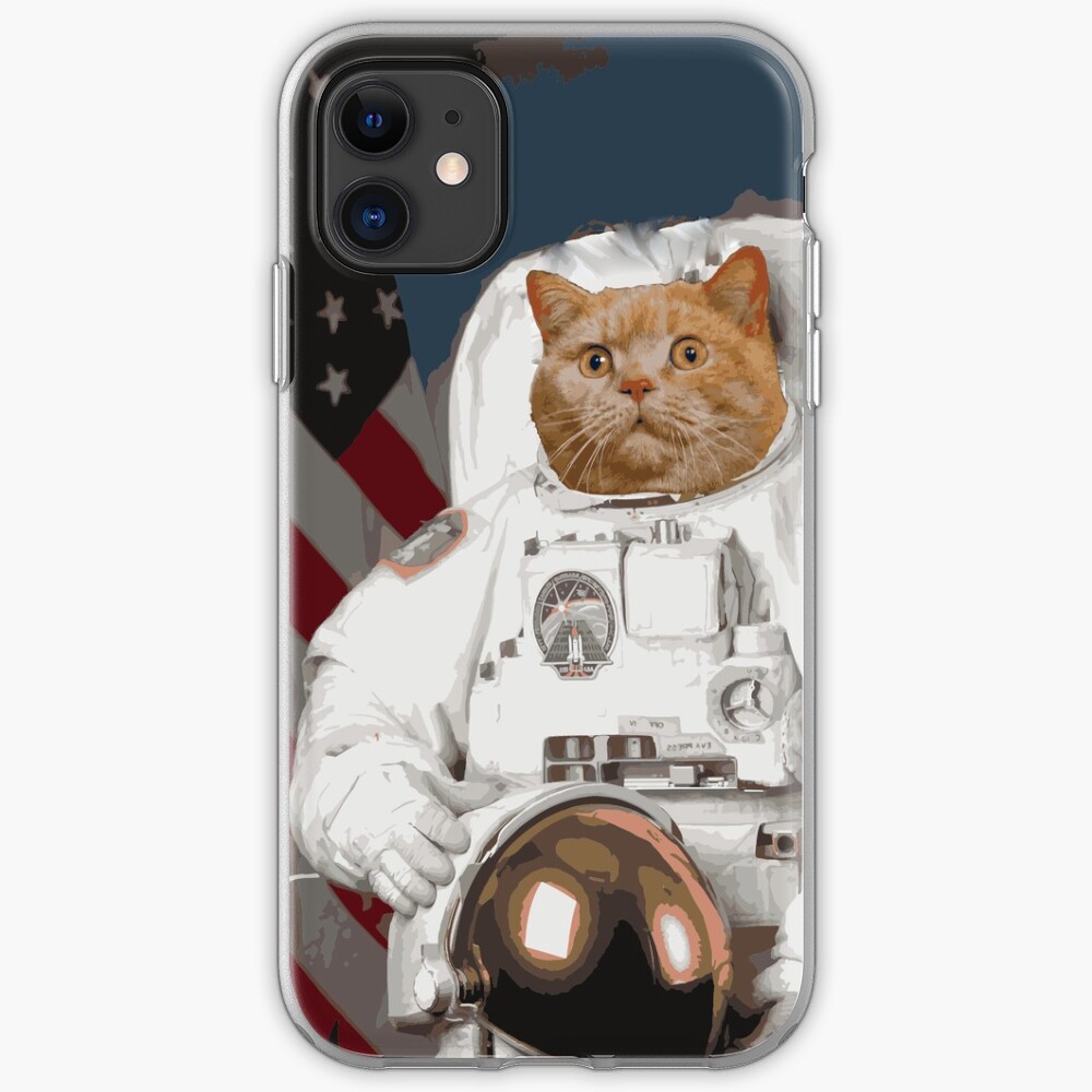 Space Pussy Iphone Case Cover By Stevegrig Redbubble