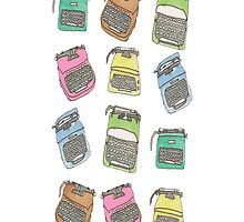 Technicolor Typewriters by irenelam