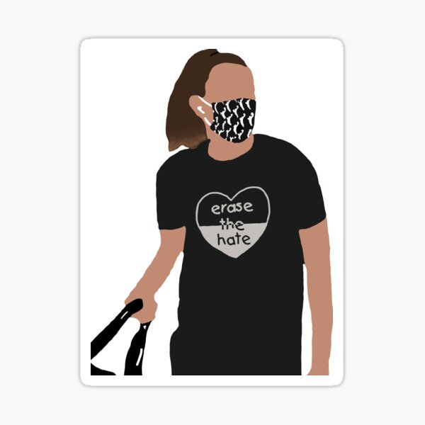 Breanna Stewart Erase The Hate Sticker For Sale By Kainoacw Redbubble