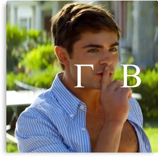 Zac Efron Gamma Phi Beta (letters only square) by kierstynn - mp,550x550,matte,ffffff,t.3u1