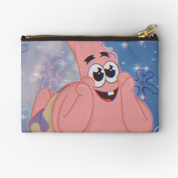 Patrick Star Zipper Pouch For Sale By Jarekandanna Redbubble