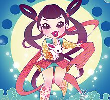 The Moon Goddess by MakoFufu