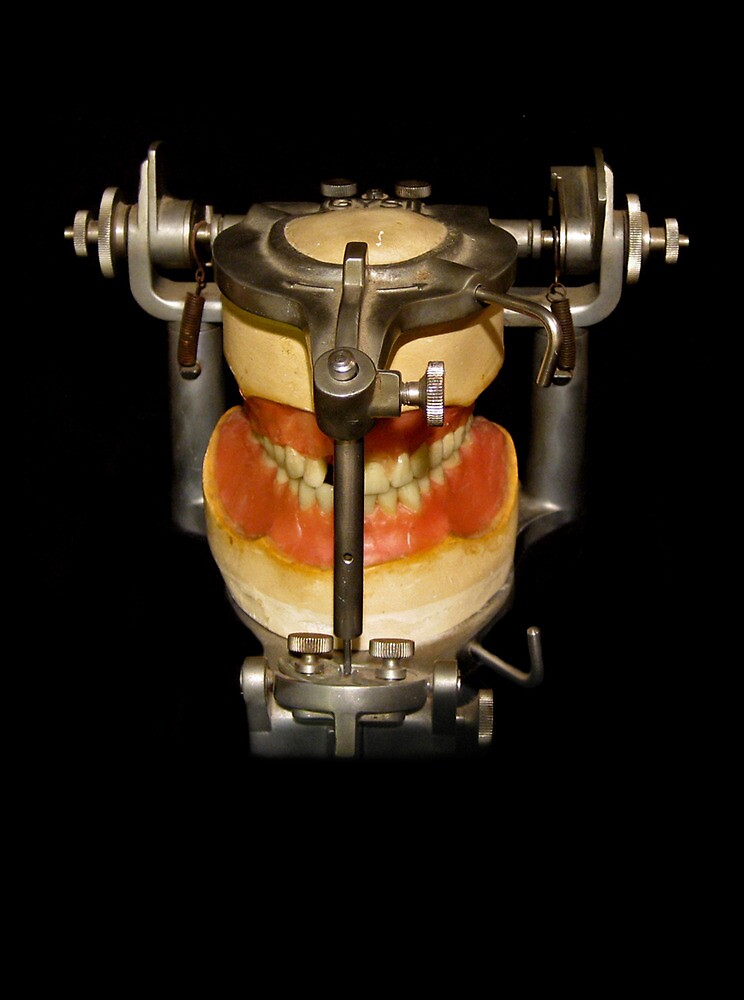 "Antique Dental Articulator" by Rxe08 Redbubble