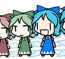 Touhou Walfas (Baka to Test to Shoukanjuu parody) by vectorspls
