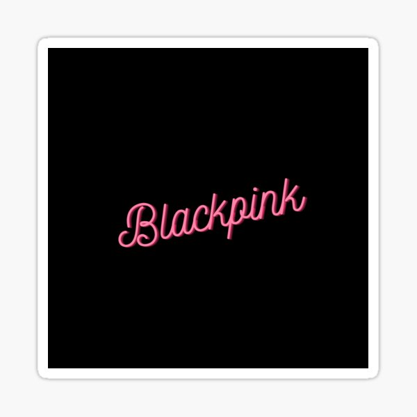 Blackpink Sticker For Sale By Ciaobebo Redbubble