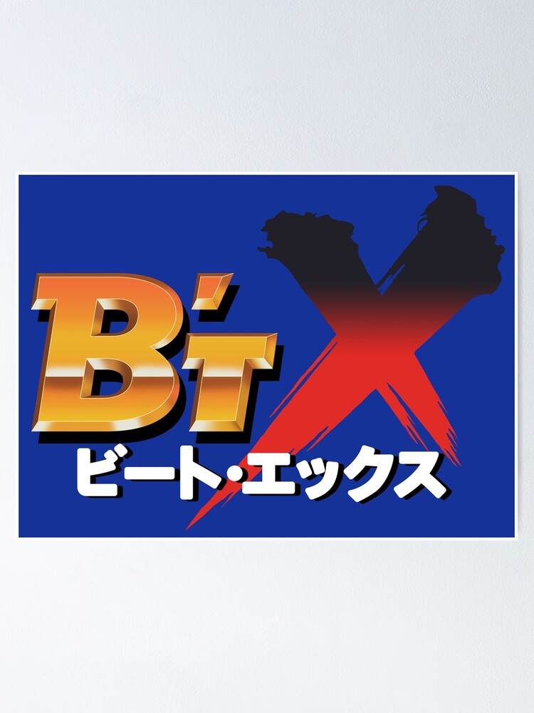 B T X Logo Poster By Jcba Redbubble