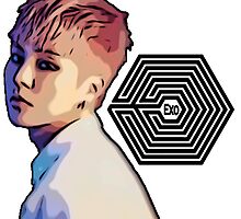 Exo Overdose Xiumin - Black by kpoplace