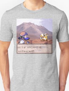 pokemon sword and shield arcanine shirt