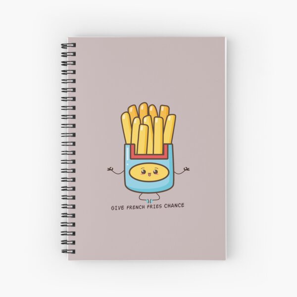 Cuaderno De Espiral Dale A Las Papas Fritas La Oportunidad La Paz