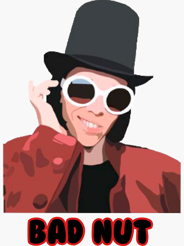 Willy Wonka Tiktok Sticker For Sale By Yaboi Cooper Redbubble