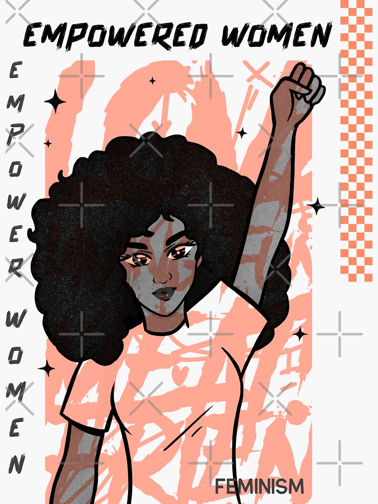 Empowered Women Empower Women Black Woman Sticker For Sale By