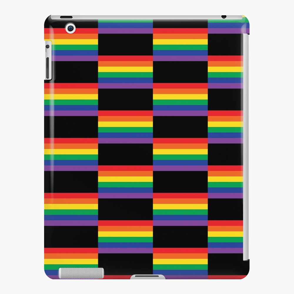 Pride Flag Shaped Design Chic Minimal Gay Pride Flag Ipad Case Skin