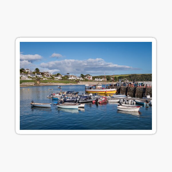 St Mawes In Cornwall Sticker For Sale By Alexja Redbubble