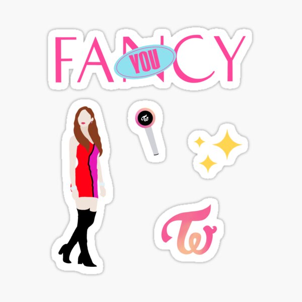 Twice Fancy Tzuyu Sticker Pack Sticker For Sale By PipCreates