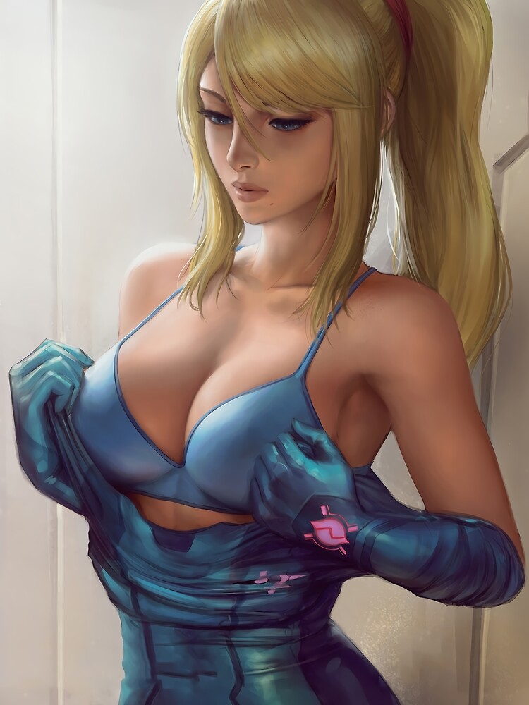 Zero Suit Samus Poster For Sale By Teletha Redbubble