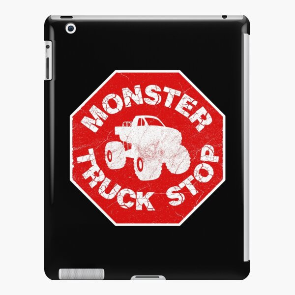 Monster Truck Stop Monster Truck Stop Sign IPad Case Skin By