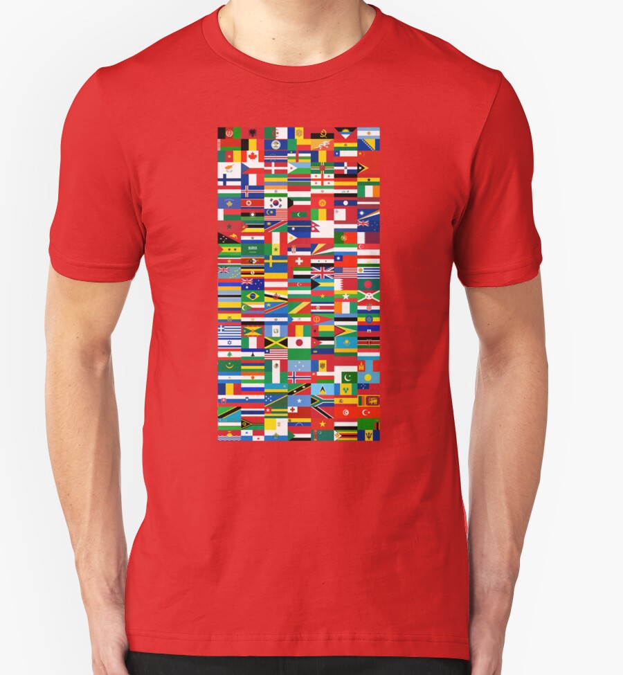 fun with flags t shirt