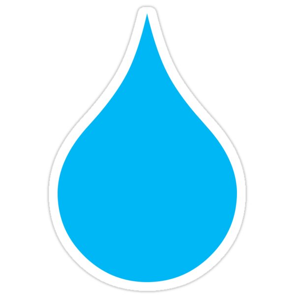 "water drip" Stickers by chantelle bezant | Redbubble