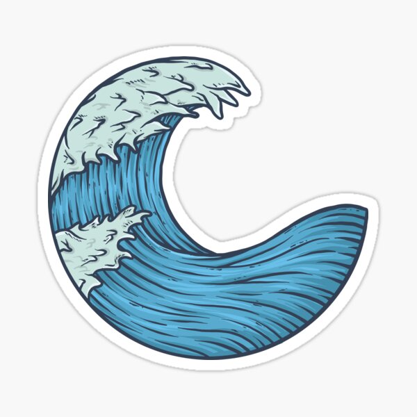 Ocean Sticker For Sale By Shaiene Redbubble